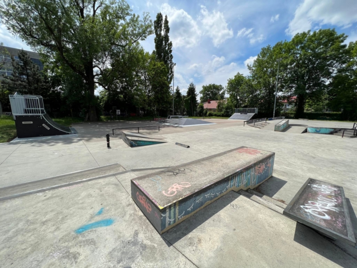 Skatepark już po modernizacji