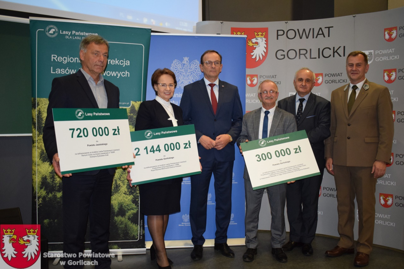 Ponad 2,4 mln zł dla Powiatu Gorlickiego