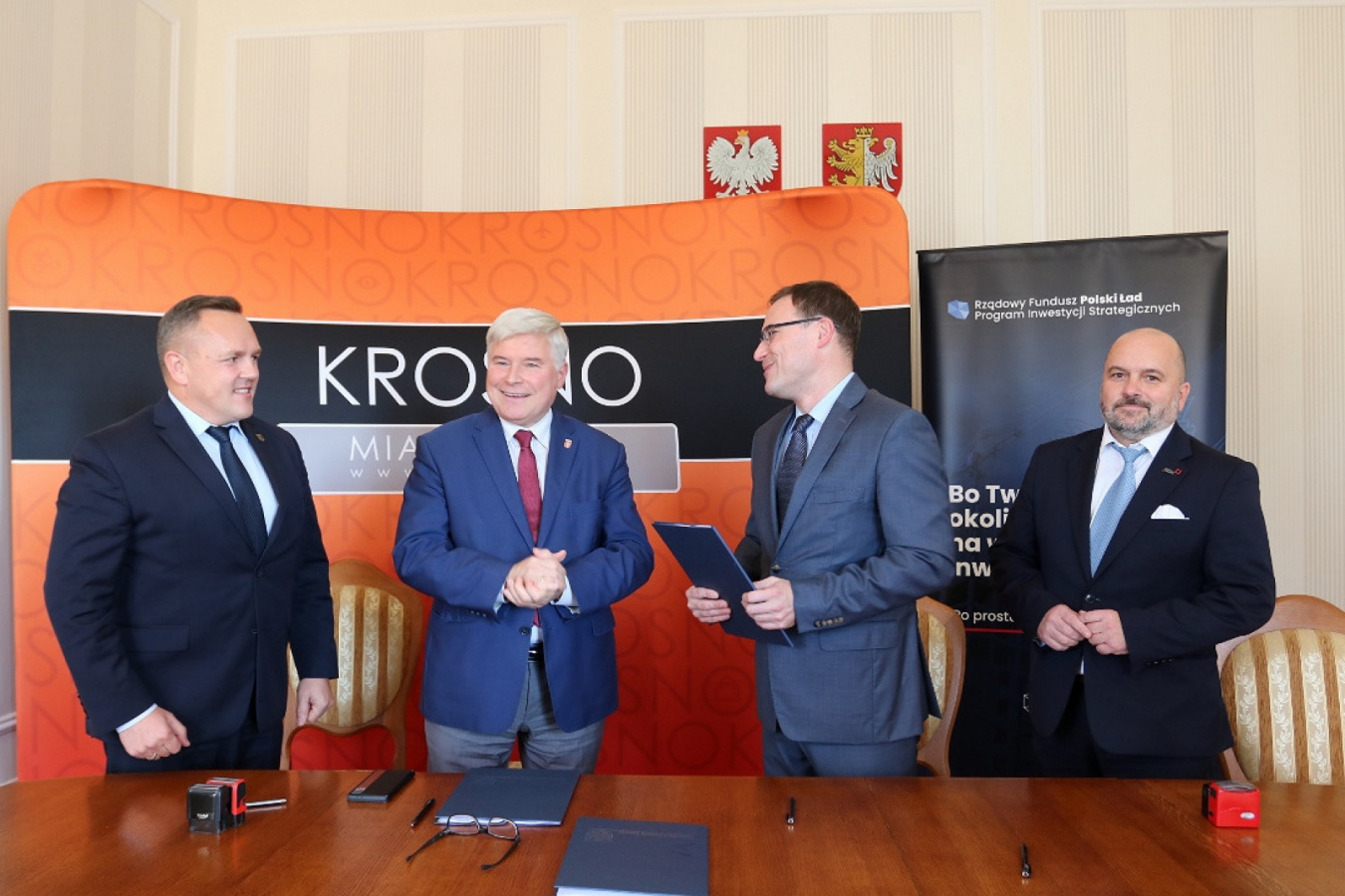 Podpisano umowę na budowę łącznika drogowego Krosna z drogą ekspresową S19 - etap I