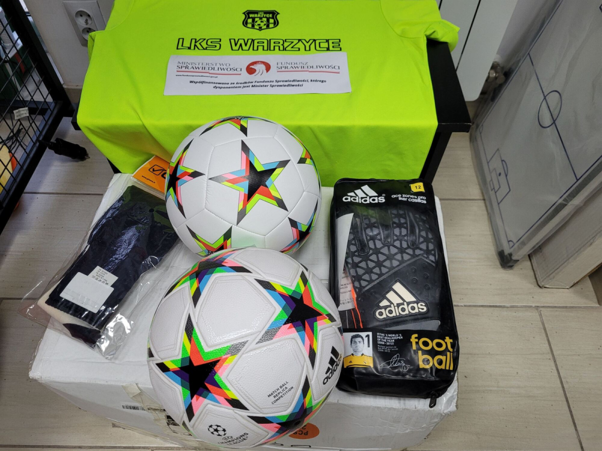 Sprzęt piłkarski dla trzech klubów sportowych o wartości 15 tys. zł