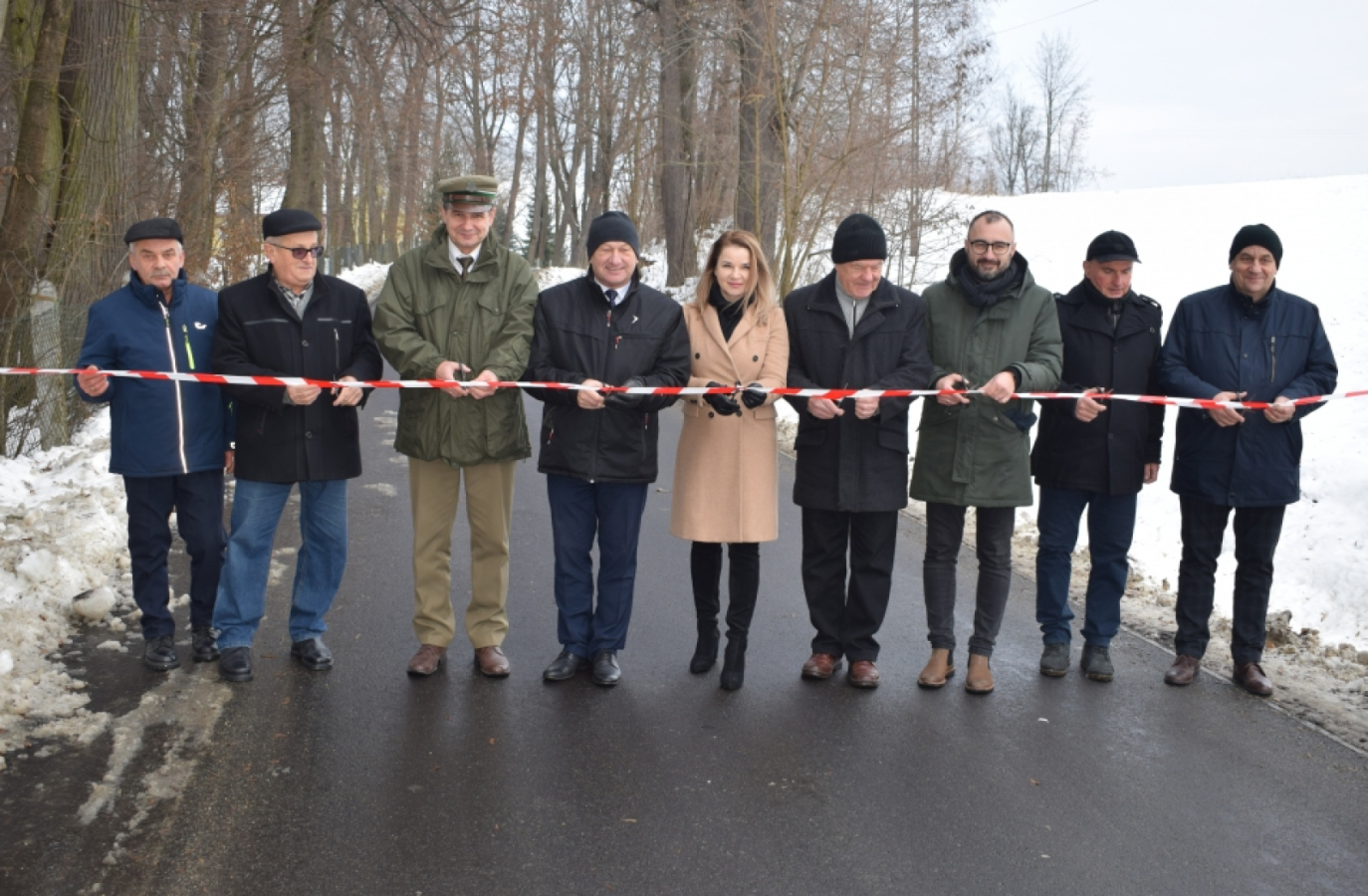 Remont drogi powiatowej w gminie Wojaszówka dobiegł końca