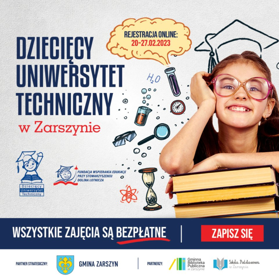 Dziecięcy Uniwersytet Techniczny w Zarszynie