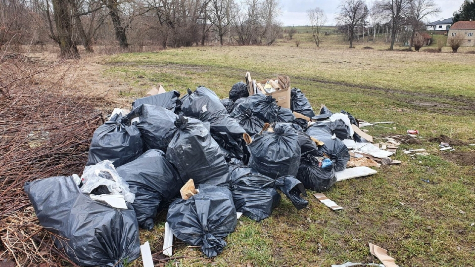 Mieszkaniec Krosna wyrzucił ponad 600 kg odpadów w Jedliczu