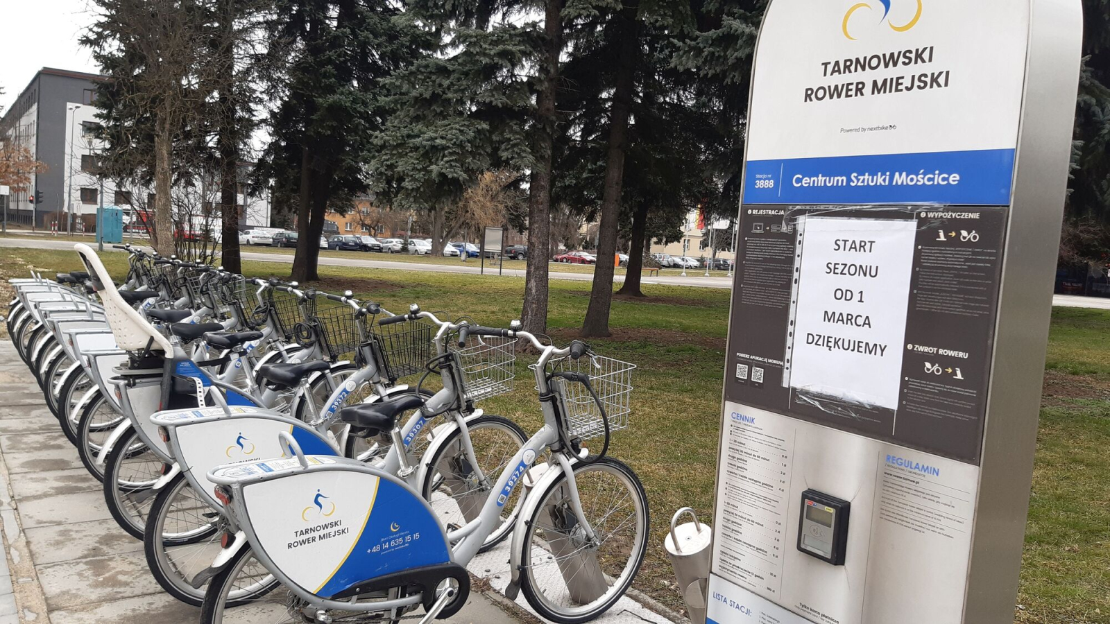 Miejskie rowery znowu dostępne