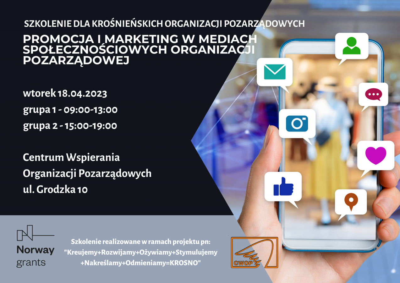 CWOP w Krośnie organizuje bezpłatne szkolenie marketingowe