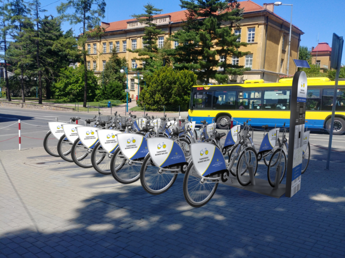 Dłużej pojeździmy za darmo rowerem miejskim po Tarnowie