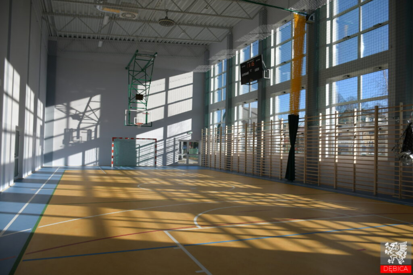 Sala gimnastyczna „Ósemki” gotowa