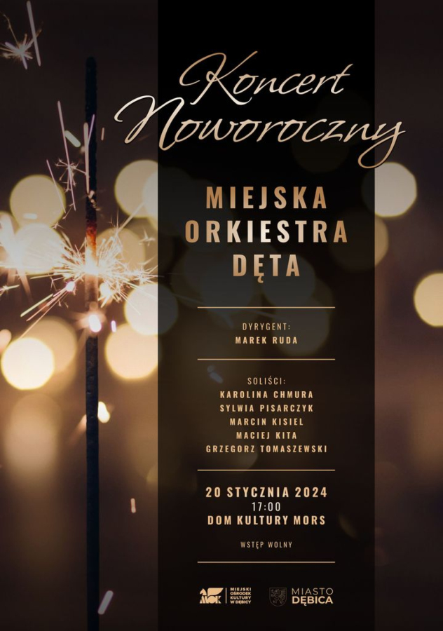 Noworoczny koncert Miejskiej Orkiestry Dętej