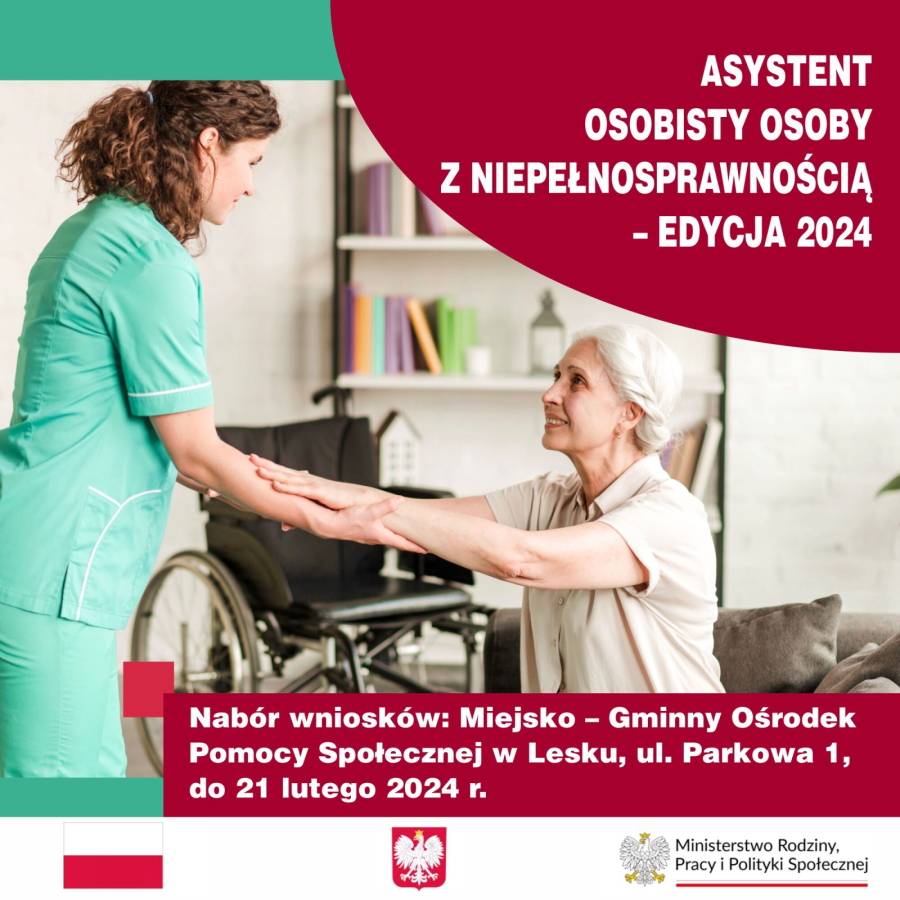 Nabór wniosków do Programu „Asystent osobisty osoby z niepełnosprawnością”